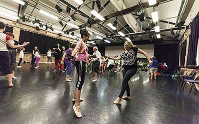 Dance study puts people with Parkinson's on the front foot