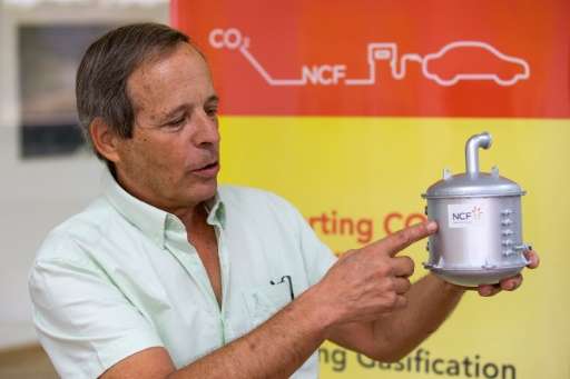 David Banitt, CEO of the Israeli startup company NewCO2Fuels (NCF), explains the innovative technology that converts carbon diox
