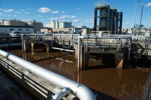 DC Water's Blue Plains plant treats 1,400 million liters of dirty water from more than two million households on a daily basis