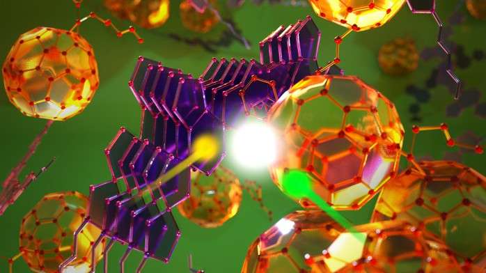 Domain size and purity key to efficient organic solar cells