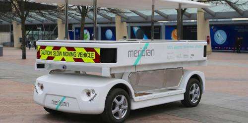 Driverless shuttle will be on the move in UK