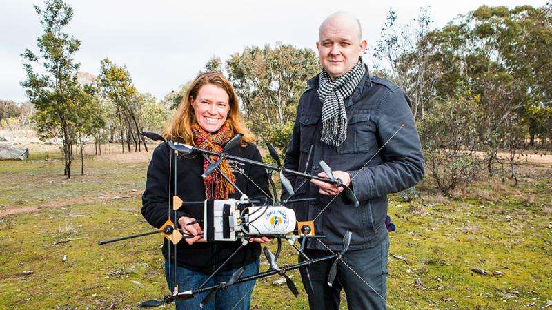 Drones used to track wildlife