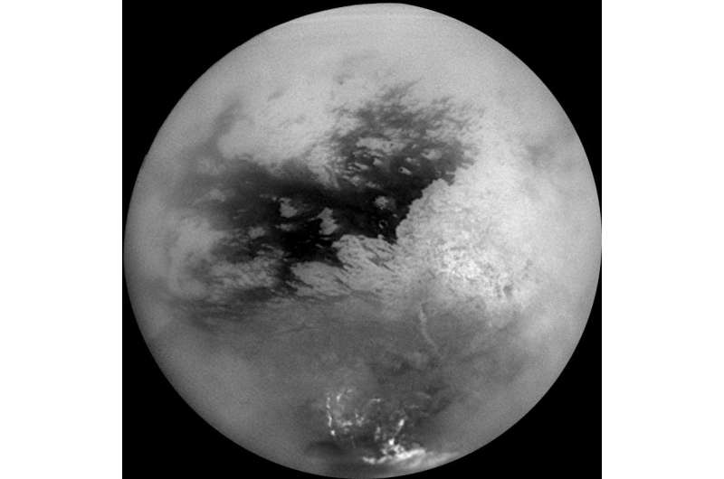 Early Titan was a cold, hostile place for life