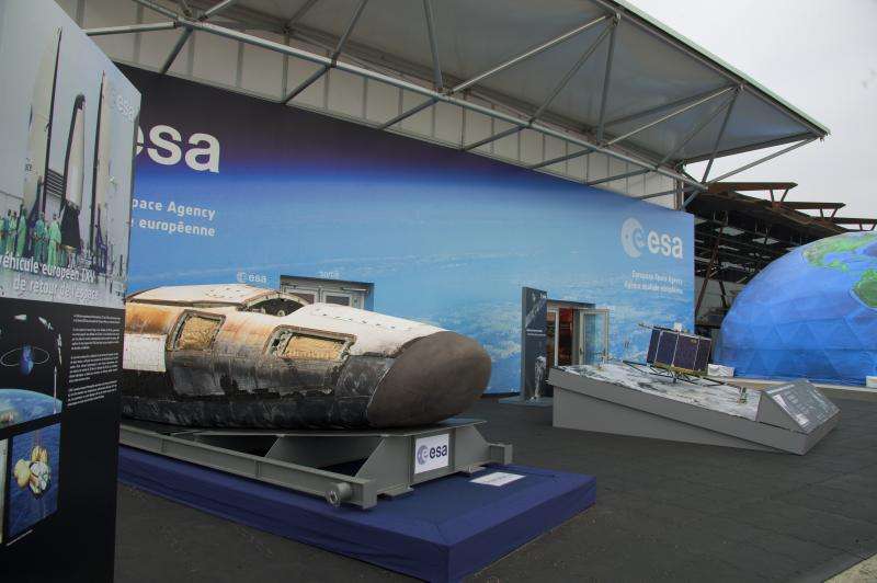 ESA spaceplane on display