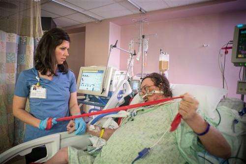 Exercising critically ill patients may help speed recovery