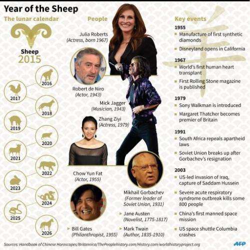 Factfile on the Year of the Sheep