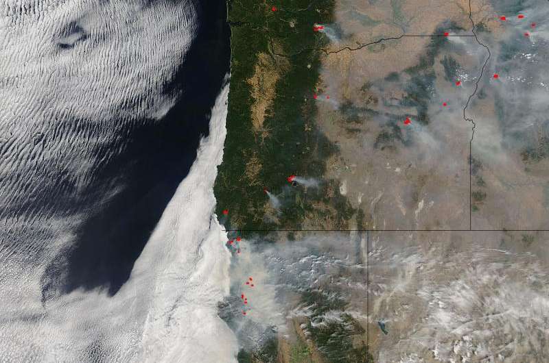 Fires ravaging Washington, Oregon, and California