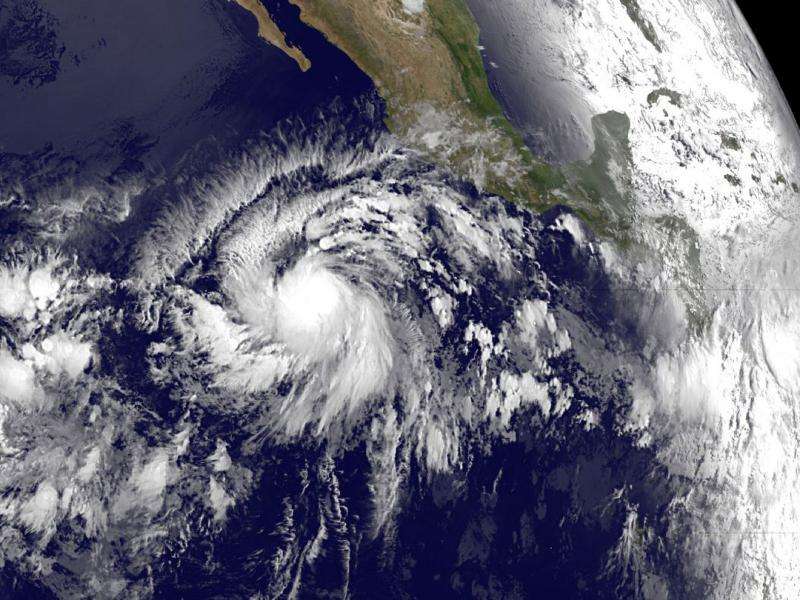 First Eastern Pacific tropical depression runs ahead of dawn