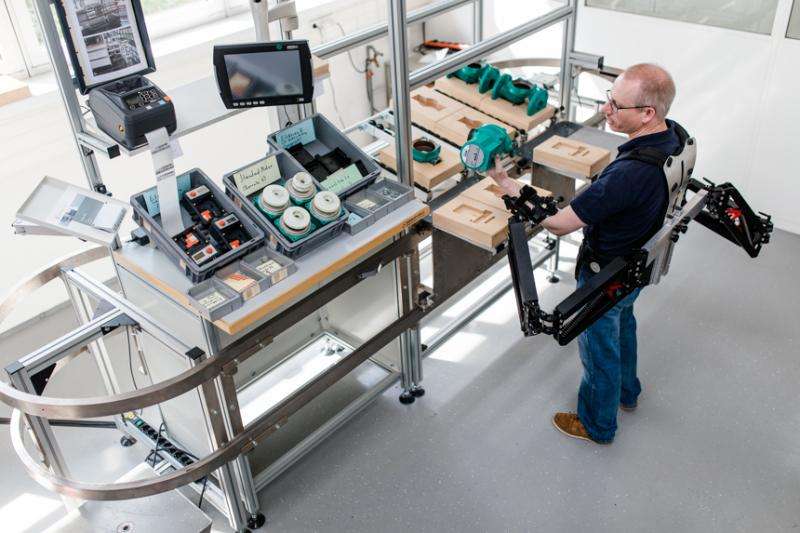 First exoskeleton for industry unveiled