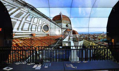 Florentine basilica gets high-tech physical