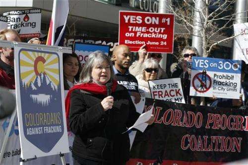 Group backs off plan to put fracking ban on Colorado ballot