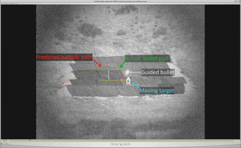 Guided bullet demonstrates repeatable performance against moving targets