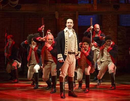 'Hamilton' on Broadway generates 1M tweets this year