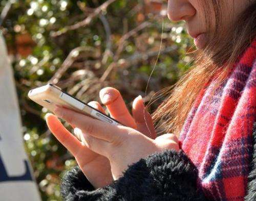 High school girls in Japan spend an average of seven hours a day on their mobile phones, a survey has revealed