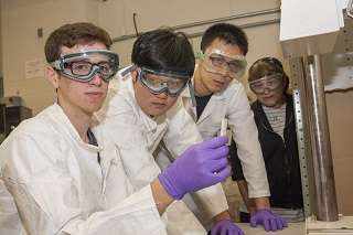 High school team files patent application for new highly effective, eco-friendly flame retardant