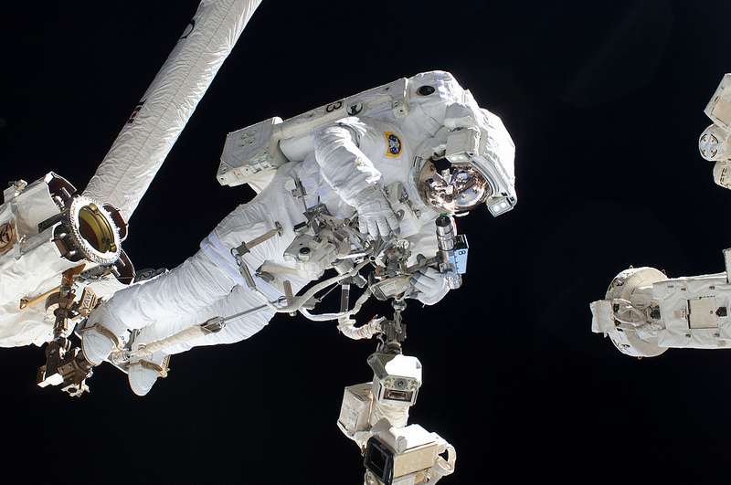 How do astronauts keep fit in space?