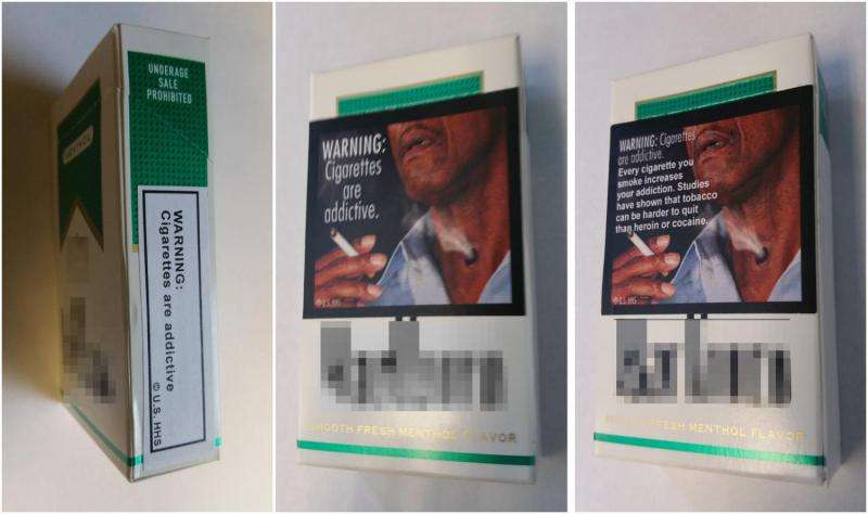 香烟包装上的触及死亡的警示图形照片如何帮助吸烟者戒烟吗