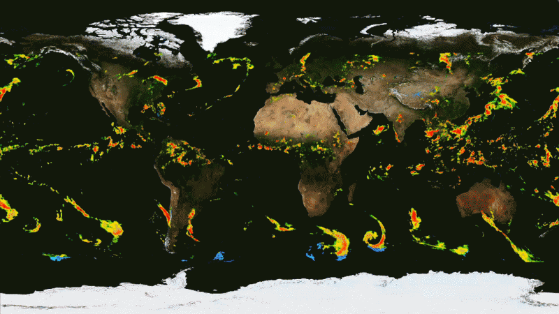 How NASA sees El Niño effects from space