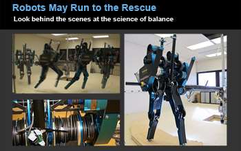How someday robots may run to the rescue -- literally