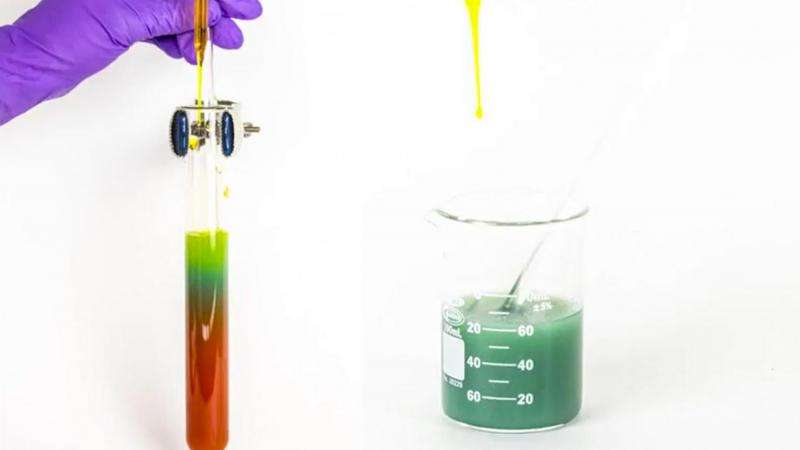 How to turn tomato juice into a rainbow (video)
