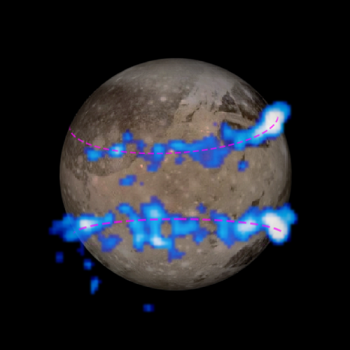 Hubble Observations Suggest Underground Ocean on Jupiter's Largest Moon