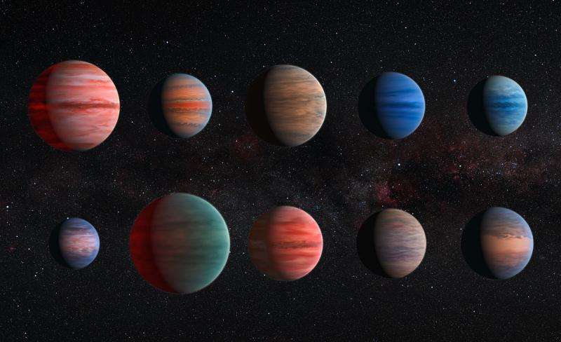 Hubble reveals diversity of exoplanet atmosphere