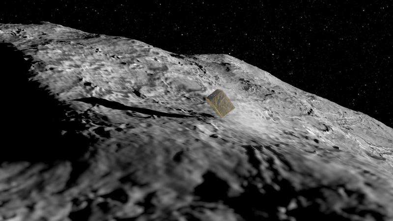 Image: AIM's asteroid lander