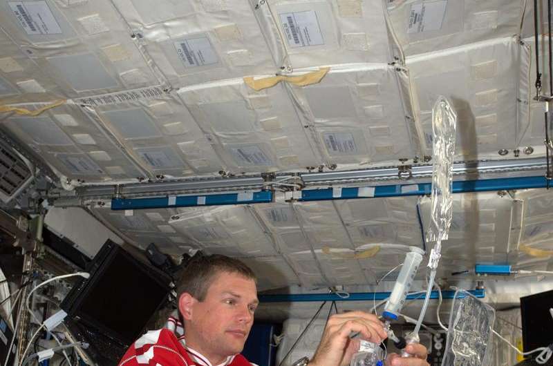 Image: Andreas in space