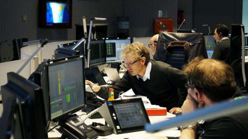 Image: Contingency training for the Sentinel-2 mission control team