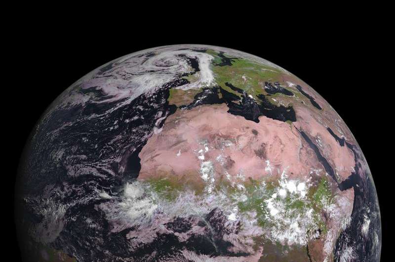 Image: MSG-4, Europe’s latest weather satellite, delivers first image