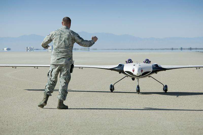Image: Multi-utility technology testbed aircraft on the runway