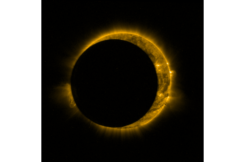 Image: Proba-2 captures partial solar eclipse