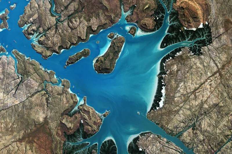 Image: Saint George Basin, Australia from the Japanese Advanced Land Observation Satellite