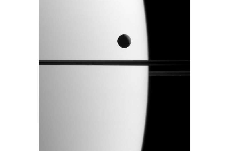 Image: Saturn and Dione