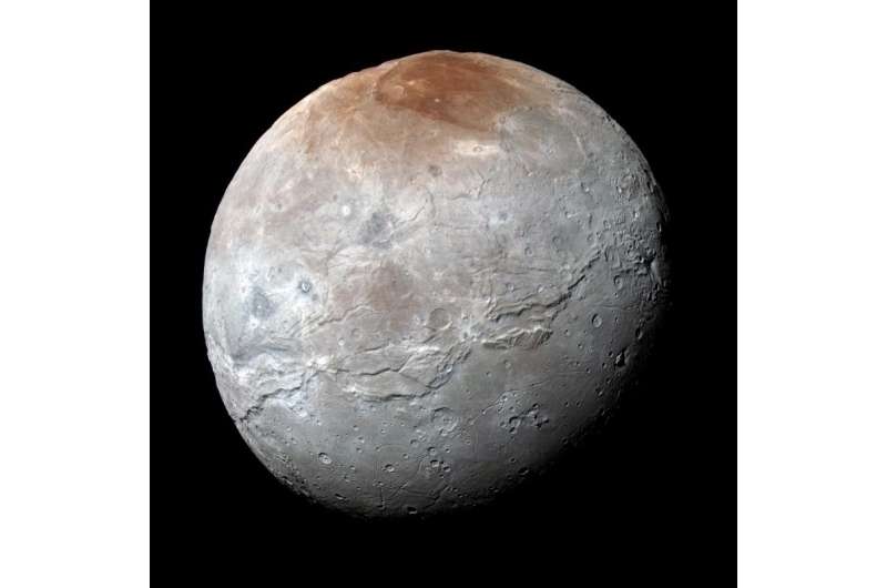 Images of Pluto's moon Charon show huge fractures and hints of icy 'lava flows'