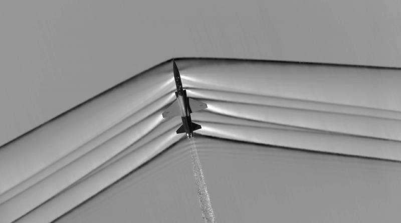 Image: Stark beauty of supersonic shock waves