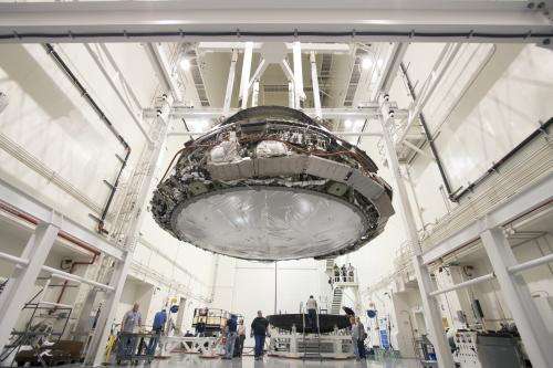 Image: Taking a closer look at Orion after successful flight test