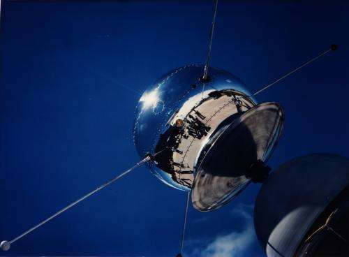 Image: Vanguard satellite, 1958