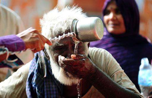 India declares a heatwave when the maximum temperature hits 45 degrees Celsius, or five degrees higher than the average for the 