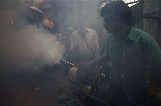 Indian capital struggles to control dengue fever outbreak