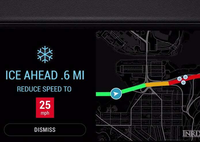Info tool on weather-related road conditions aids driver safety