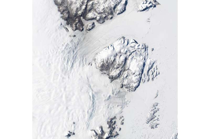 In Greenland, another major glacier comes undone