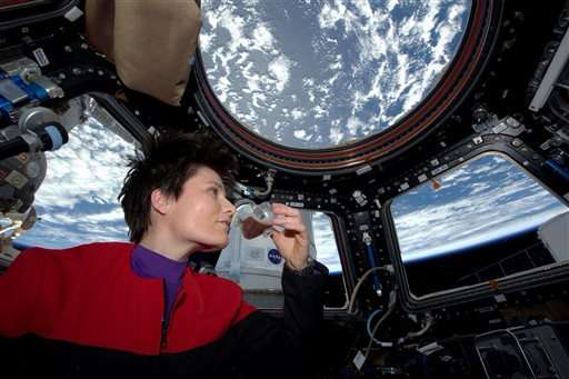 Italian astronaut brews, sips first fresh espresso in space