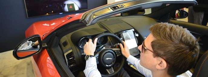 Jaguar Land Rover has sights on eye-tracking wiper
