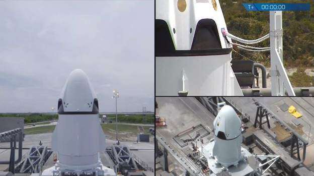 Key facts and timeline for SpaceX crewed Dragon’s first test flight, May 6