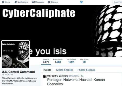 Key US military command's Twitter, YouTube sites hacked
