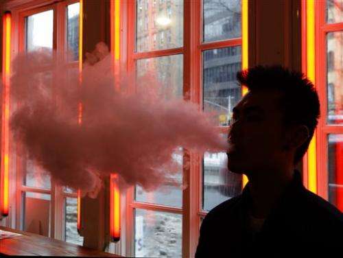 Lab tests imply formaldehyde risk in some e-cigarette vapor