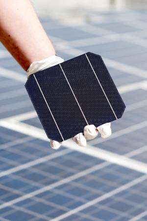 Large area industrial crystalline silicon n-PERT solar cell with 22 percent efficiency
