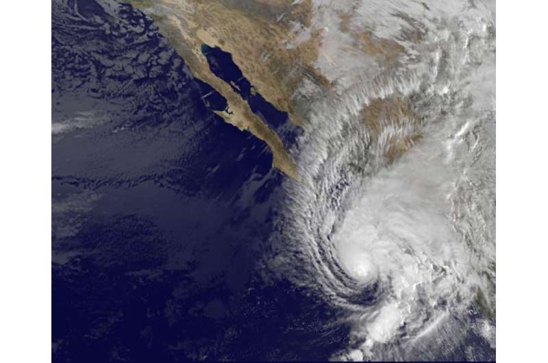 Latest major Eastern Pacific hurricane on record headed for landfall in Western Mexico