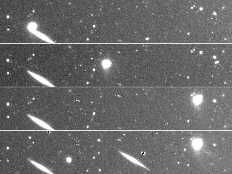 Main-Belt Asteroid Shows Evidence of March Collision